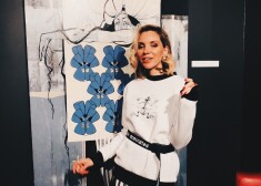 Šī Roberta Koļcova lielformāta glezna "Labais masts" viennozīmīgi ir laupījusi manu sirdi! 