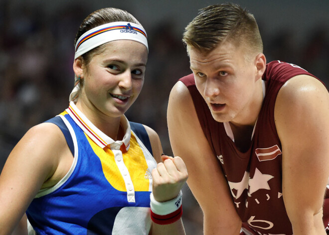 Par Latvijas gada sportistiem nosaukti Porziņģis un Ostapenko