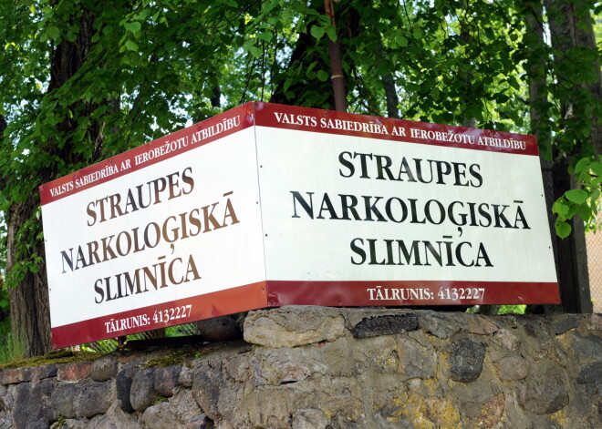 Straupes narkoloģiskā slimnīca no šodienas pārtrauc pacientu uzņemšanu