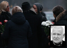 Rīgas krematorijā atvadās no Augusta Sukuta