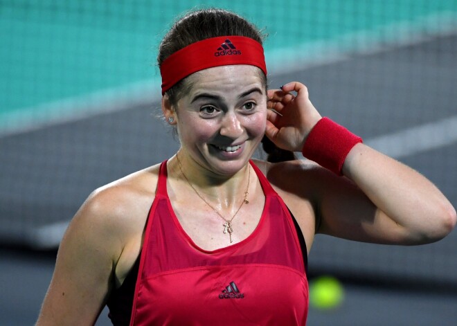 Latvijas tenisa zvaigznes saglabā savas pozīcijas gada pirmajā WTA rangā