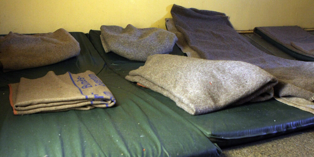 Biedrības "Latvijas Sarkanais Krusts" nakts patversmes telpas Gaiziņa ielā.