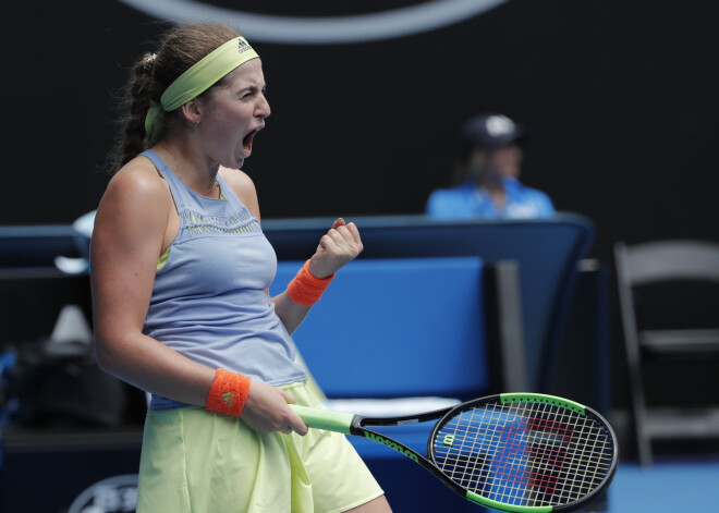 Ostapenko Austrālijas atklāto čempionātu sāk ar uzvaru divos setos