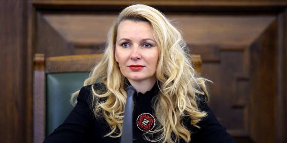 Saeimas priekšsēdētājas biedre Inese Lībiņa-Egnere.