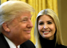 Donalds Tramps un viņa meita Ivanka.