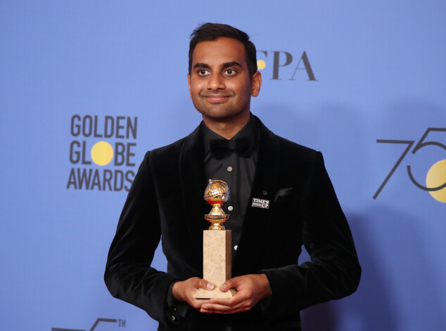 Azizs Ansari šogad saņēmis „Zelta globusu” kā labākais aktieris komēdijseriālā.