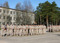 На военной базе в Адажи начинается строительство новой казармы