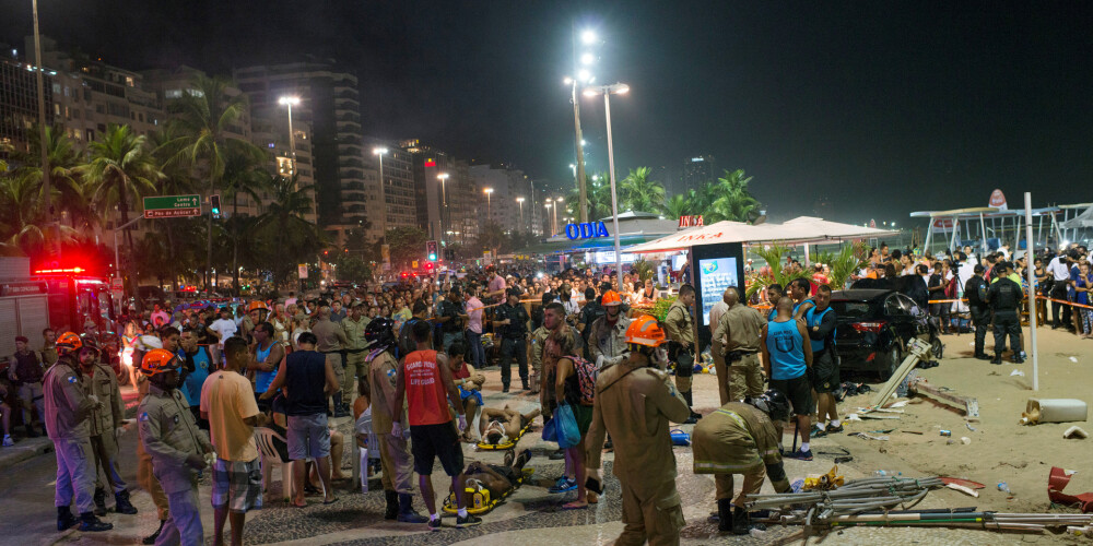 8-месячный ребенок умер при наезде на пешеходов в Рио-де-Жанейро