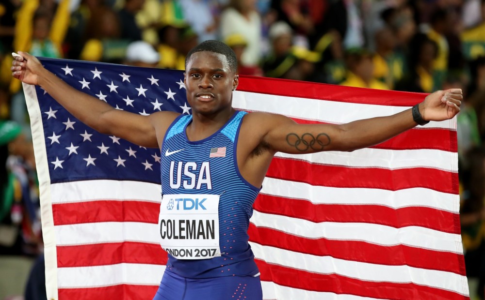 Amerikāņu sprinteris Kolemens labo pasaules rekordu 60 metros telpās