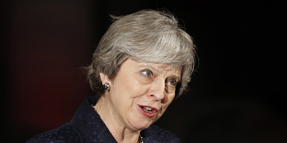 Lielbritānijas premjerministre Meja paziņo, ka "Breksits" ir neatgriezenisks