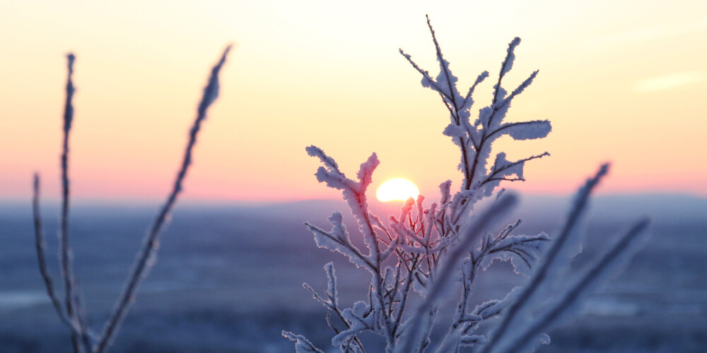 Gaisa temperatūra vietām Kurzemē nokritusi līdz -12 grādiem