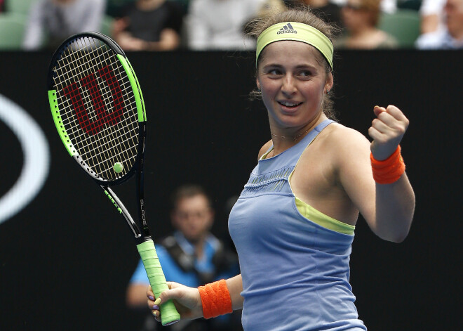 Aļona Ostapenko nākamnedēļ WTA rangā būs tik augstu kā nekad