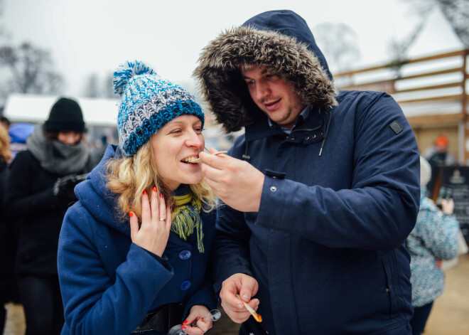 Sestdien, 27.janvārī, ziemas galvaspilsēta Sigulda pulcēja vairākus tūkstošus gardēžu, kuri baudīja neparastas ziemīgu ēdienu garšas.