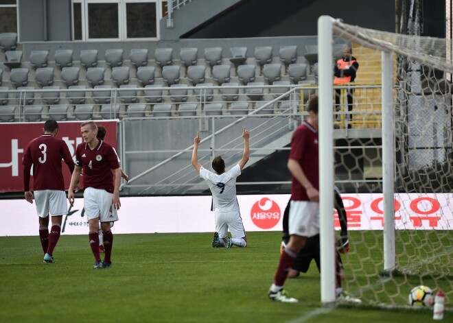 Latvijas futbola izlasei pārbaudes mačā minimāls zaudējums pret Pasaules kausa dalībnieci Dienvidkoreju