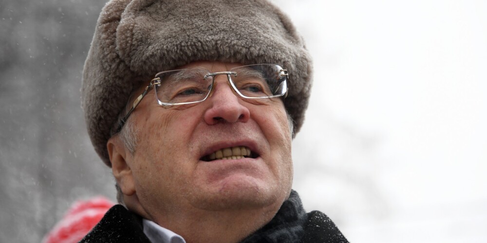Кандидат в президенты России Владимир Жириновский