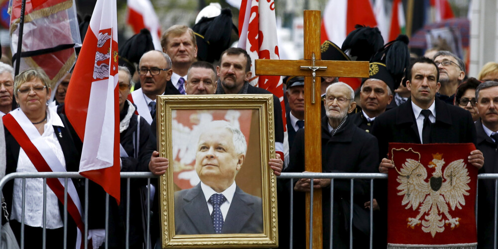 Viļņā ielu nosauc bojāgājušā Polijas prezidenta vārdā