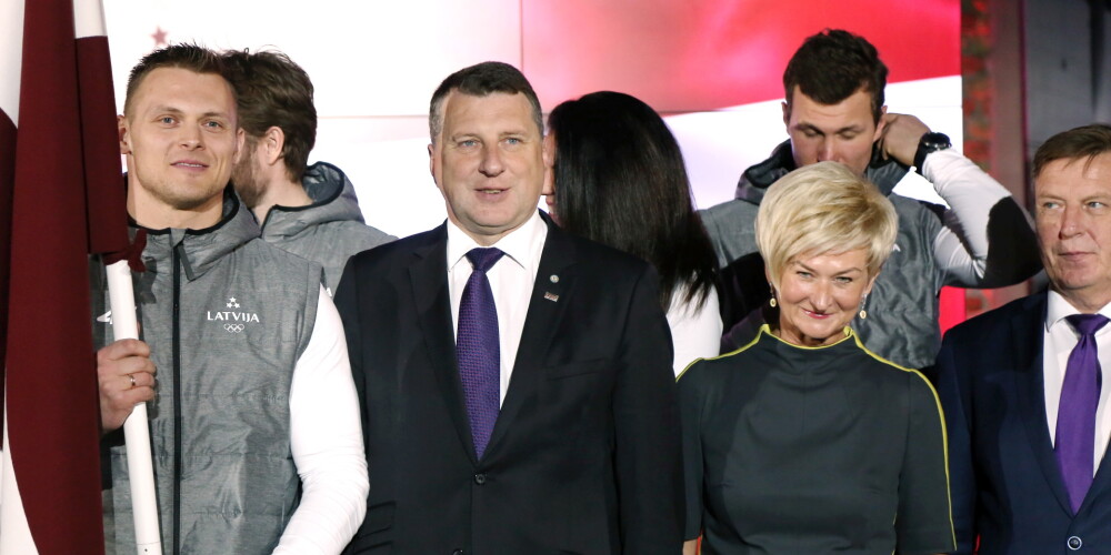 Vējonis ar kundzi piedalīsies Phjončhanas ziemas Olimpisko spēļu atklāšanas ceremonijā