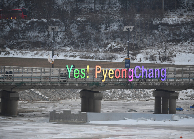 09.02.2018. Phjončhana, Dienvidkoreja. PyeongChang 2018. PHJONČHANAS ZIEMAS OLIMPISKĀS SPĒLES  2018. Atklašanas ceremonija.