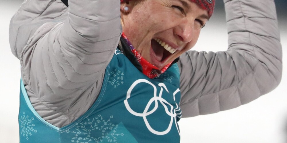 Slovāku biatloniste Kuzmina grib izcīnīt medaļu arī savam diskvalificētajam brālim no Krievijas