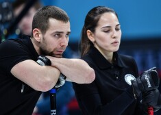 Olimpisko sportistu no Krievijas duets Aleksandrs Krušeļņickis un Anastasija Brizgalova dzīvē ir vīrs ar sievu.