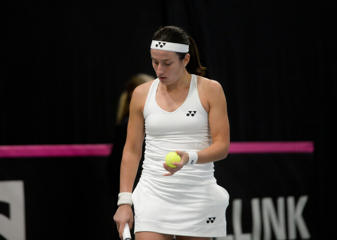 Sevastova, spītējot nogurumam, Dohas WTA turnīra pirmās kārtas mačā uzveic Vekiču