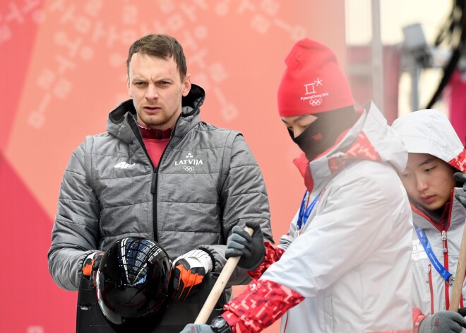 Tomass Dukurs pēc pēdējā treniņbrauciena atklāj, ka laikapstākļi sacensībās nebūs Latvijas sportistiem izdevīgi