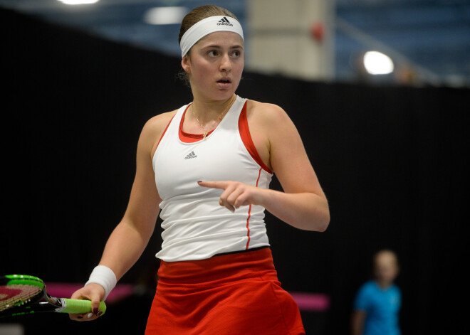 Ostapenko negaidīts zaudējums Dohas turnīra pirmajā kārtā