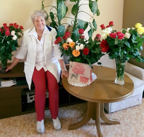 Inta Olte aptiekā Ērgļos strādā jau 48 gadus.