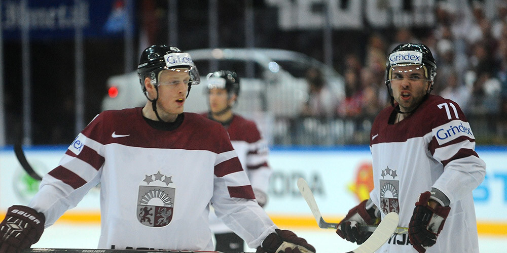 Latvijas hokejisti pārbaudes turnīru Dānijā noslēdz ar zaudējumu "bullīšos"
