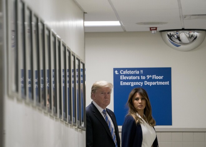 Мелания Трамп вновь публично отвергла мужа после скандала с его изменой