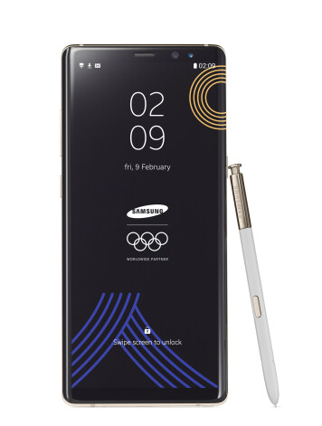 Šādu "Samsung Galaxy Note 8 Olympic Games" telefonu Roberts Zvejnieks cenšas pārdot par 1000 eiro.