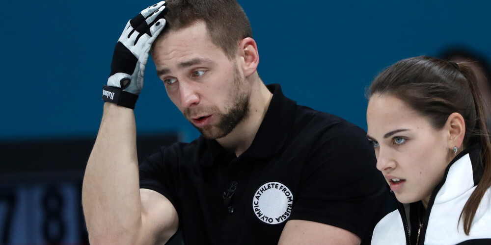 Sākta lieta par dopinga lietošanu pret Phjončhanā medaļu izcīnījušo Krievijas kērlinga skaistules vīru