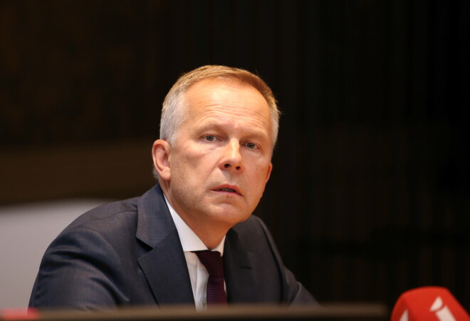 Latvijas Bankas prezidents Ilmārs Rimšēvičs.