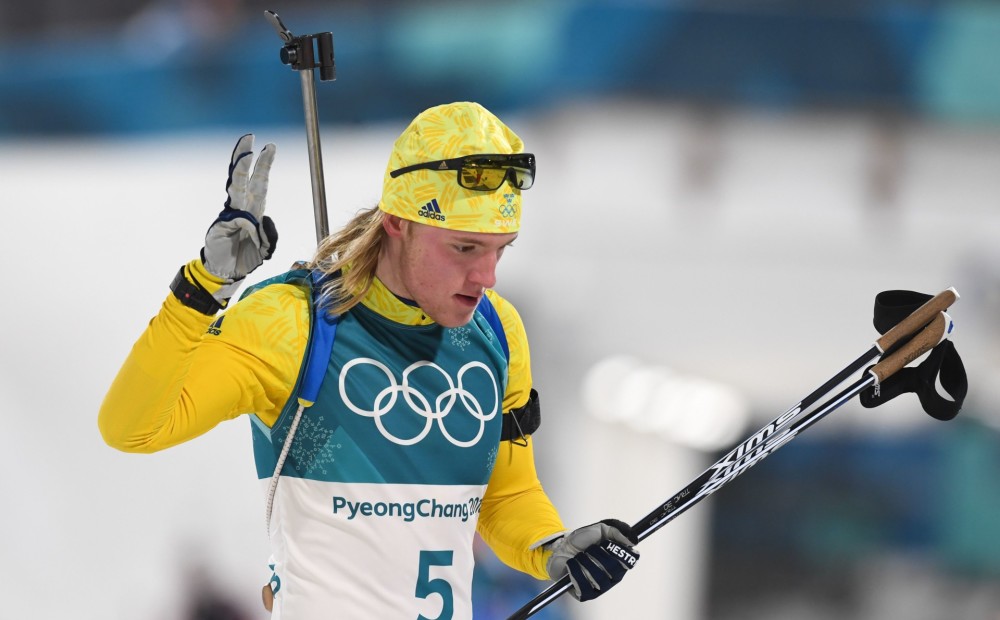 Phjončhanā sensacionālu medaļu guvušais zviedru biatlonists aicina boikotēt Pasaules kausa etapu Krievijā