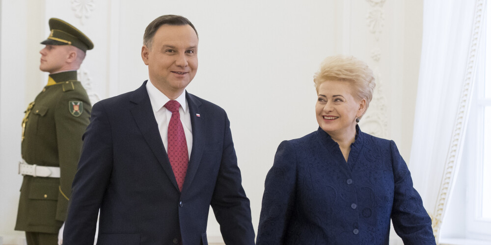 Politikas analītiķi un Lietuvas poļi pēc Dudas vizītes cer uz lūzumu Viļņas un Varšavas attiecībās