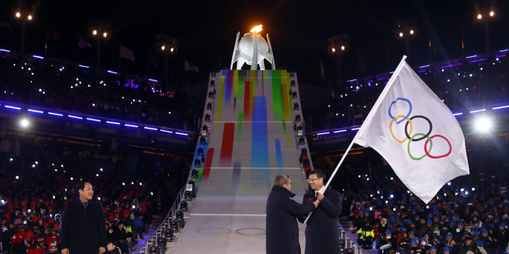 Phjončhanā svinīgi noslēgtas XXIII Ziemas olimpiskās spēles
