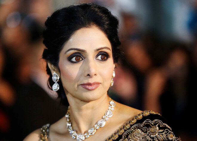 Viesnīcā Dubaijā vannā noslīkusi Bolivudas filmu zvaigzne