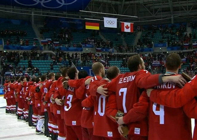 Vai olimpiskajiem hokejistiem no Krievijas atņems zelta medaļas?