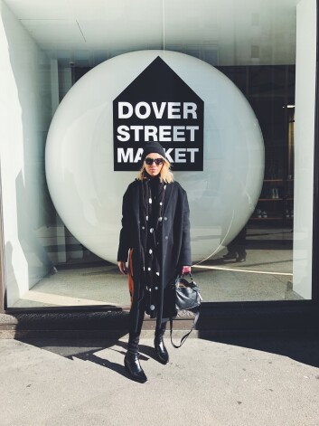 Fašionistu galamērķis - stilīgais "Dover Street Market" konceptveikals.
