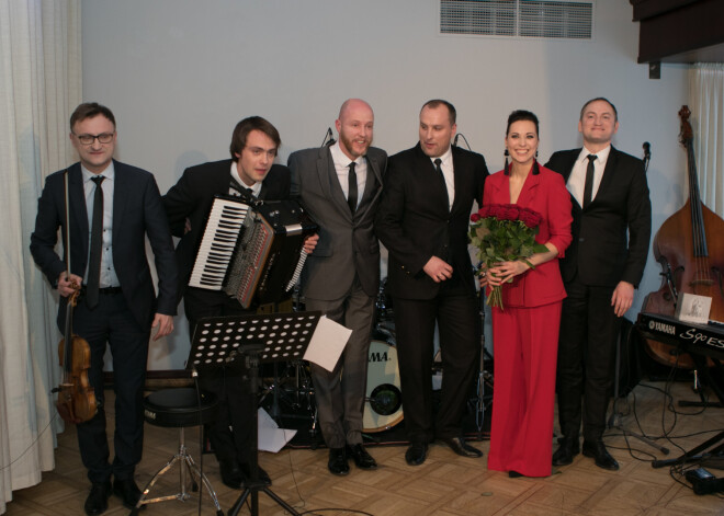 Aijas Vītoliņas un grupas "Tango Sin Quinto" albuma "Klusums" prezentācija 2018. gada 1. martā, Bibilotēka N’1 Restorānā