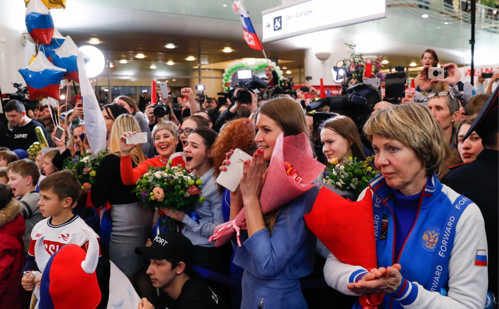 Krievija esot maksājusi faniem par līdzijušanu sportistiem olimpiādē
