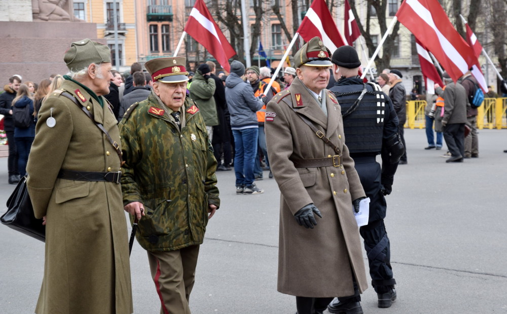 Парад эсэсовцев в латвии