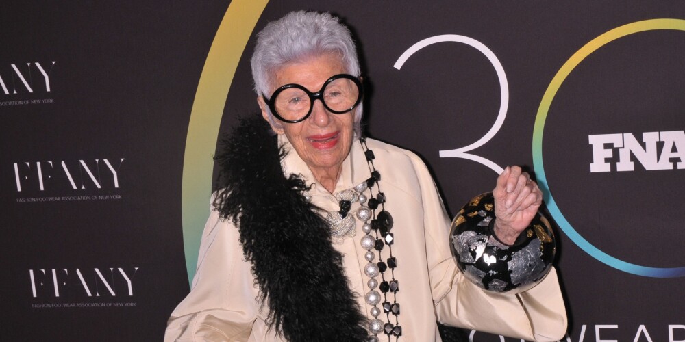 96 gadus vecās stila ikonas Airisas Apfelas padomi sievietēm. Pārlasi reizi nedēļā un seko tiem!