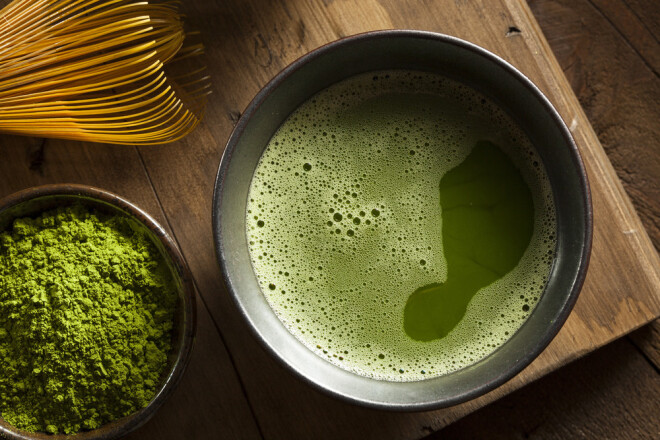 Matcha - zaļā tēja no Japānas.