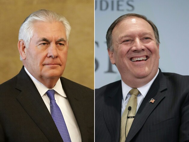 No kreisās: Tilersons, Pompeo.