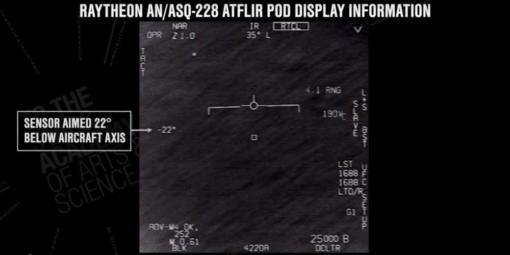 "F**k, kas tas ir?" Pentagons publicē atslepenotu video, kurā iznīcinātāju pilotus pārsteidz NLO