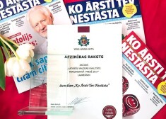 Apbalvoti akcijas "Latviešu valodas kvalitāte periodiskajā presē" laureāti, tostarp "Rīgas Laiks" un "Ko Ārsti Tev Nestāsta"