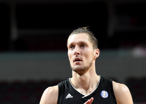 "VEF Rīga" spēlētājs Kaspars Bērziņš.
