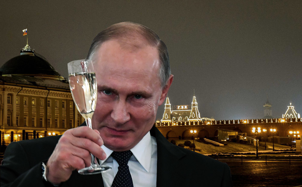 Nobalsojušo vēlētāju aptaujas: Krievijas prezidenta vēlēšanās uzvarējis Putins