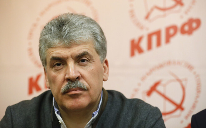 "Jau šobrīd ir skaidrs, ka šīs vēlēšanas nebija godīgas," sacīja Grudiņins.